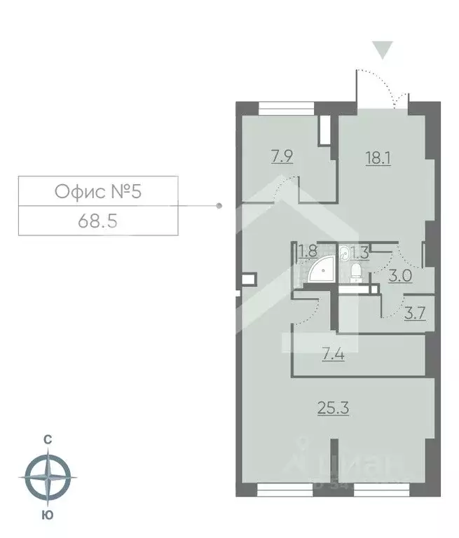 Помещение свободного назначения в Москва Производственная ул., 19Ак2 ... - Фото 2