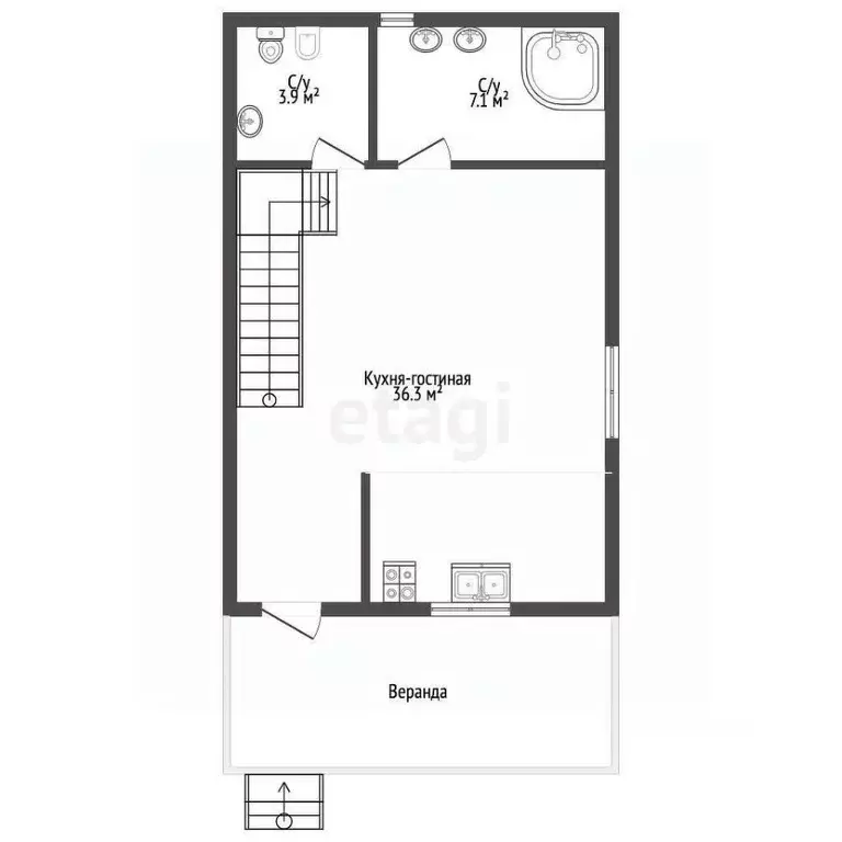 Дом в Ярославская область, Некрасовское с/пос, д. Шишелово  (88 м) - Фото 2