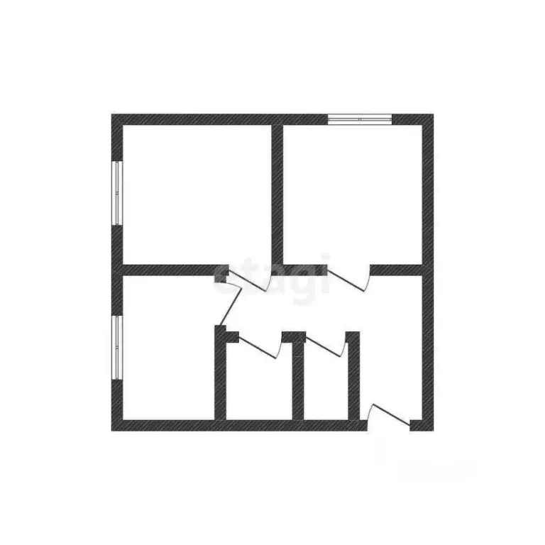 2-к кв. Смоленская область, Сафоновский муниципальный округ, д. ... - Фото 2