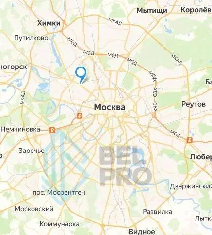 Торговая площадь в Москва Ленинградский просп., 62С26 (14 м) - Фото 1