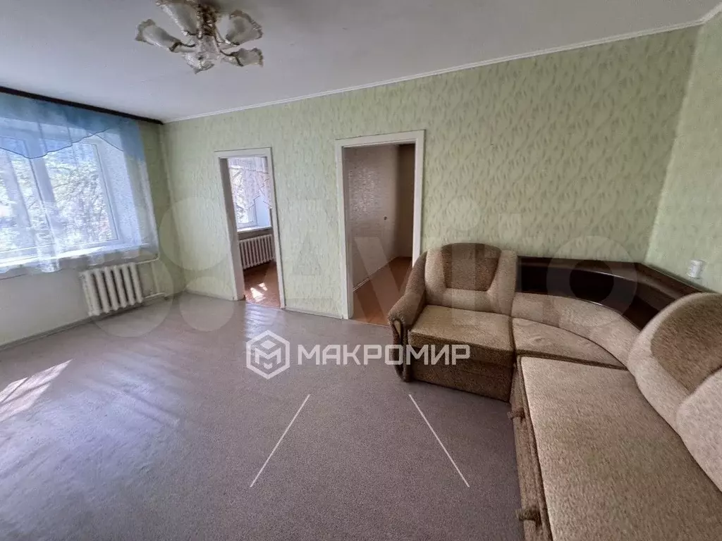 4-к. квартира, 60 м, 2/5 эт. - Фото 1