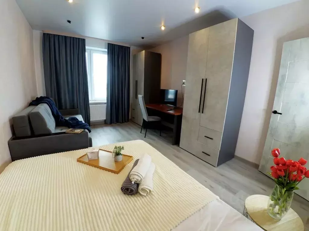 1-к кв. Татарстан, Казань ул. Петра Полушкина, 4 (40.0 м) - Фото 2