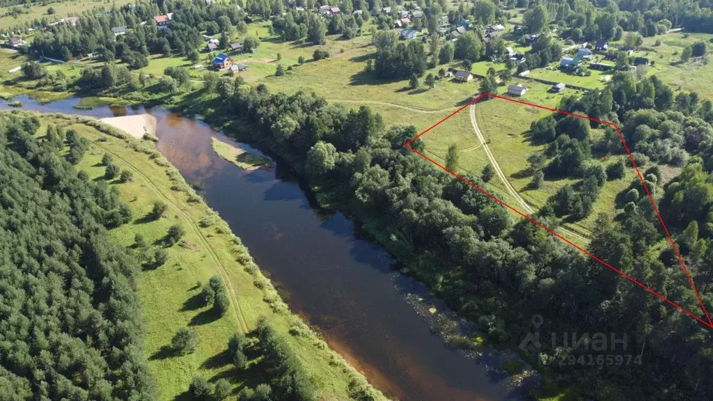 Участок в Тверская область, Кимрский муниципальный округ, д. Лебзуново ... - Фото 2