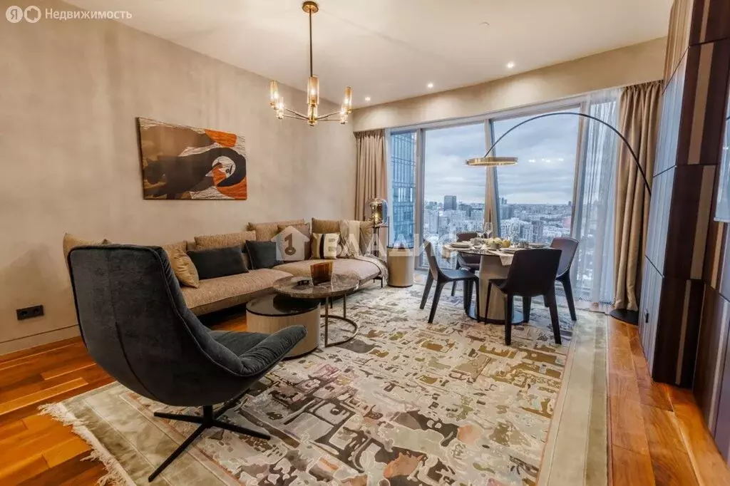 2-комнатная квартира: Москва, 1-й Красногвардейский проезд, 21с2 (95.4 ... - Фото 1