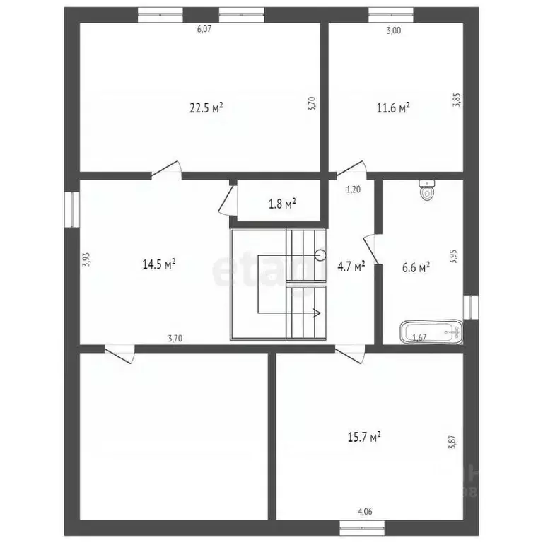 Дом в Брянская область, Брянск Рябиновая ул., 7 (240 м) - Фото 1