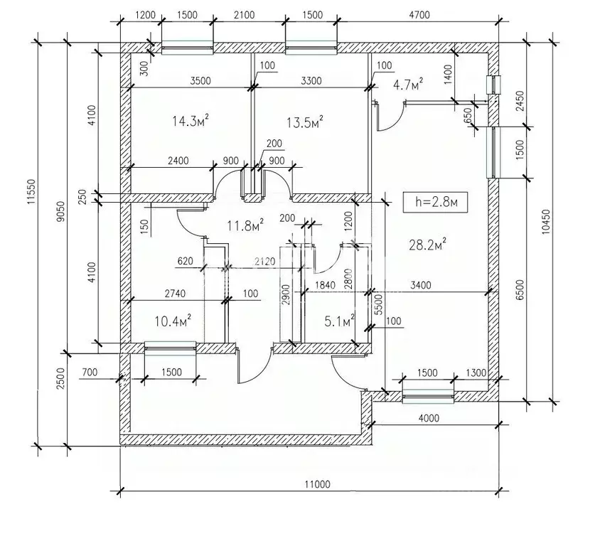 Дом в Ростовская область, Новочеркасск Баклановский просп., 200Б (88 ... - Фото 2