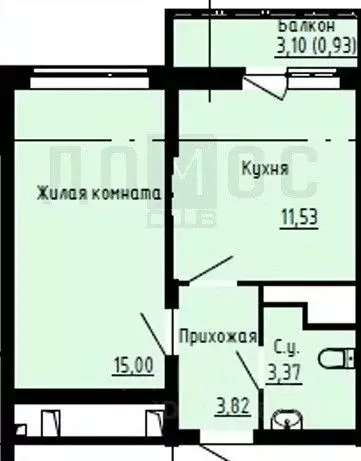 1-к кв. Свердловская область, Екатеринбург ул. Вильгельма де Геннина ... - Фото 1