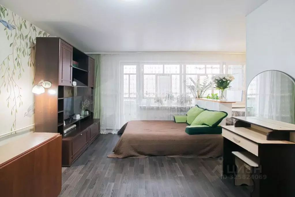 Студия Тюменская область, Тюмень ул. Червишевский Тракт, 84 (30.7 м) - Фото 1