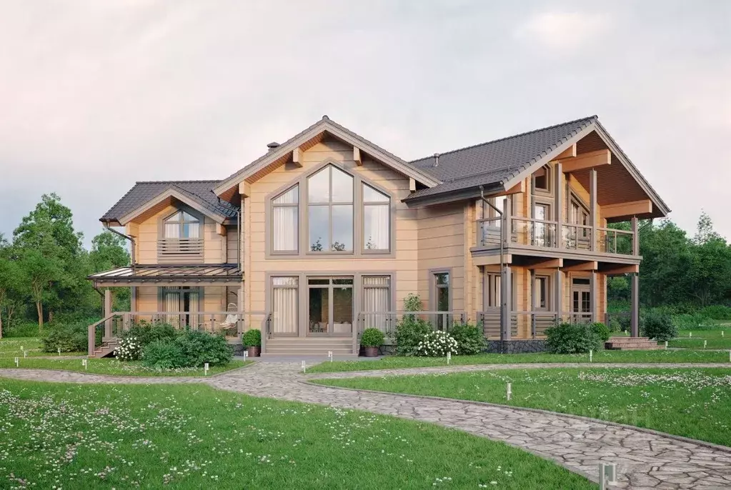 Дом в Ленинградская область, Всеволожский район, Куйвозовское с/пос, ... - Фото 1