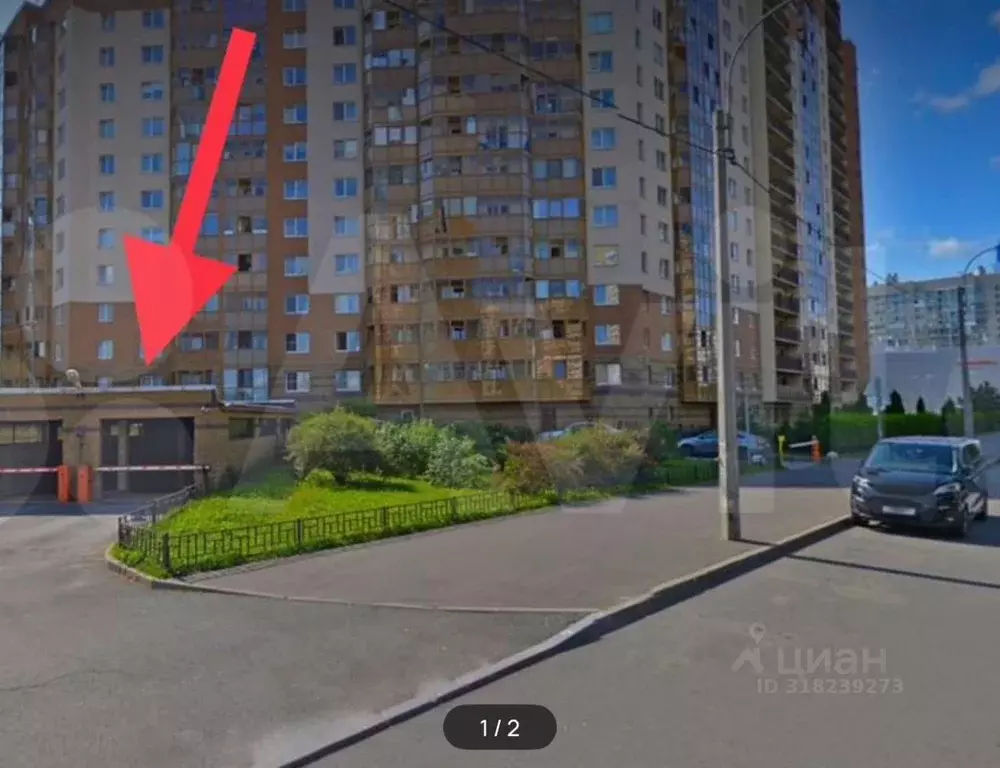 Гараж в Санкт-Петербург ул. Оптиков, 38к1 (13 м) - Фото 0