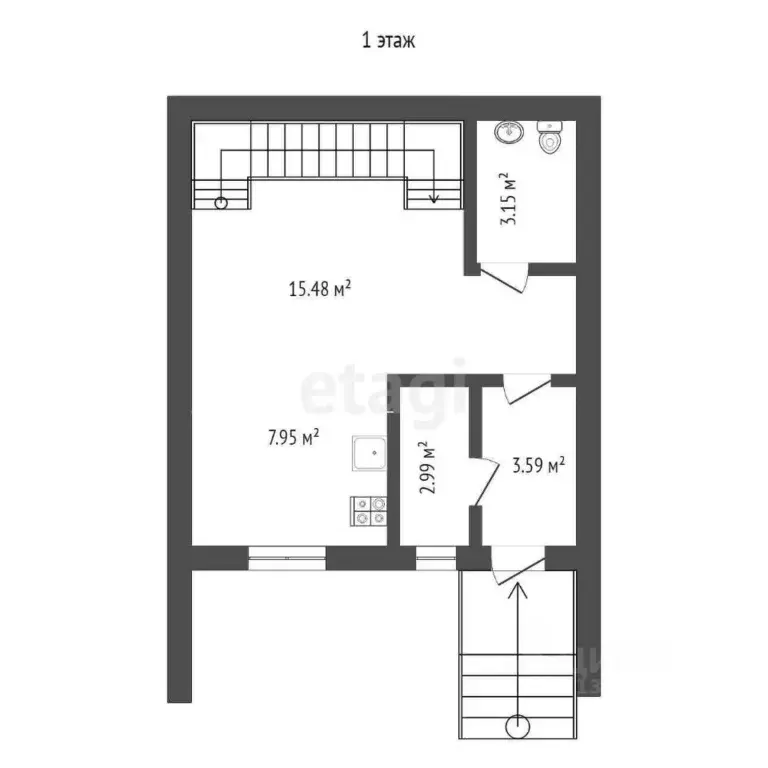 Таунхаус в Тюменская область, Тюмень ул. Владимира Соболевского (122 ... - Фото 1