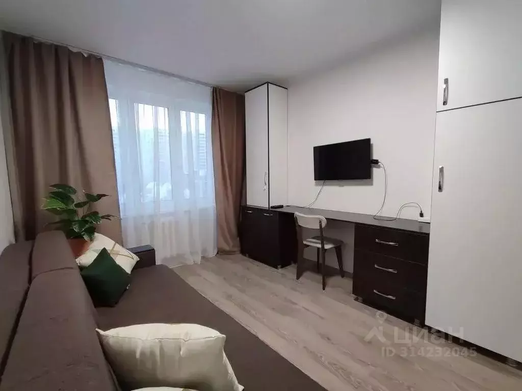 1-к кв. Тюменская область, Тюмень ул. Николая Зелинского, 23/1 (37.0 ... - Фото 2