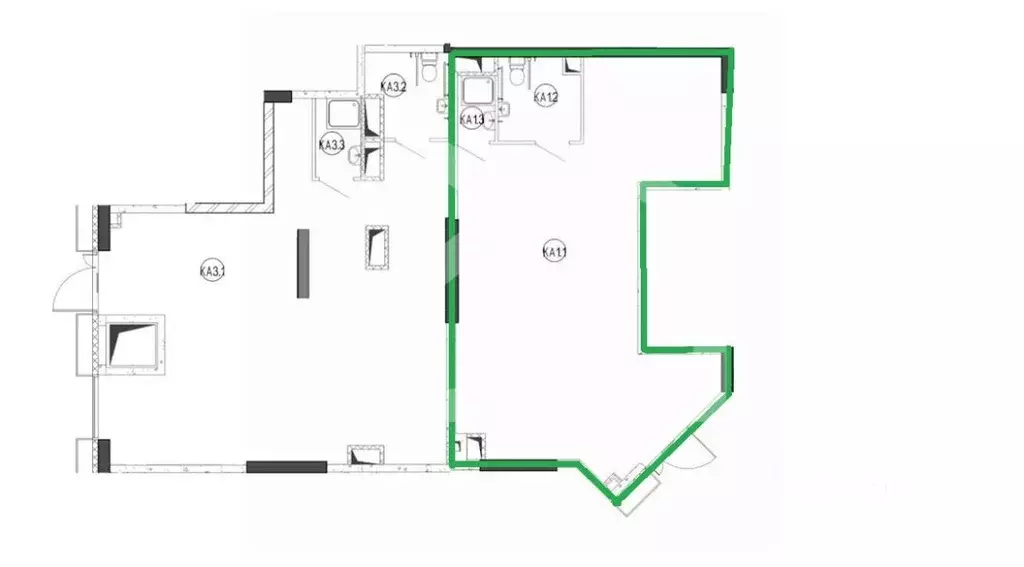 Помещение свободного назначения в Москва Летниковская ул., 6к2 (70 м) - Фото 2