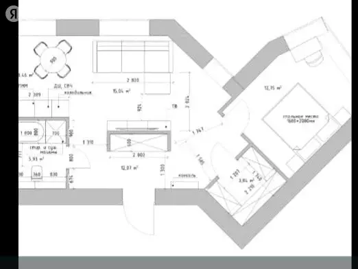 2-комнатная квартира: Красноярск, улица Петра Подзолкова, 6 (58 м) - Фото 0