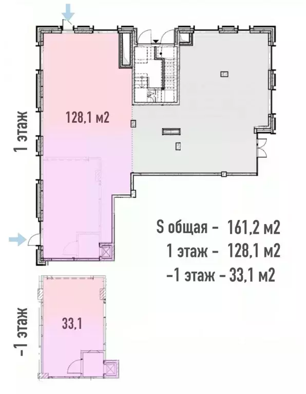 Помещение свободного назначения в Москва ул. Петра Кончаловского, 7к1 ... - Фото 2