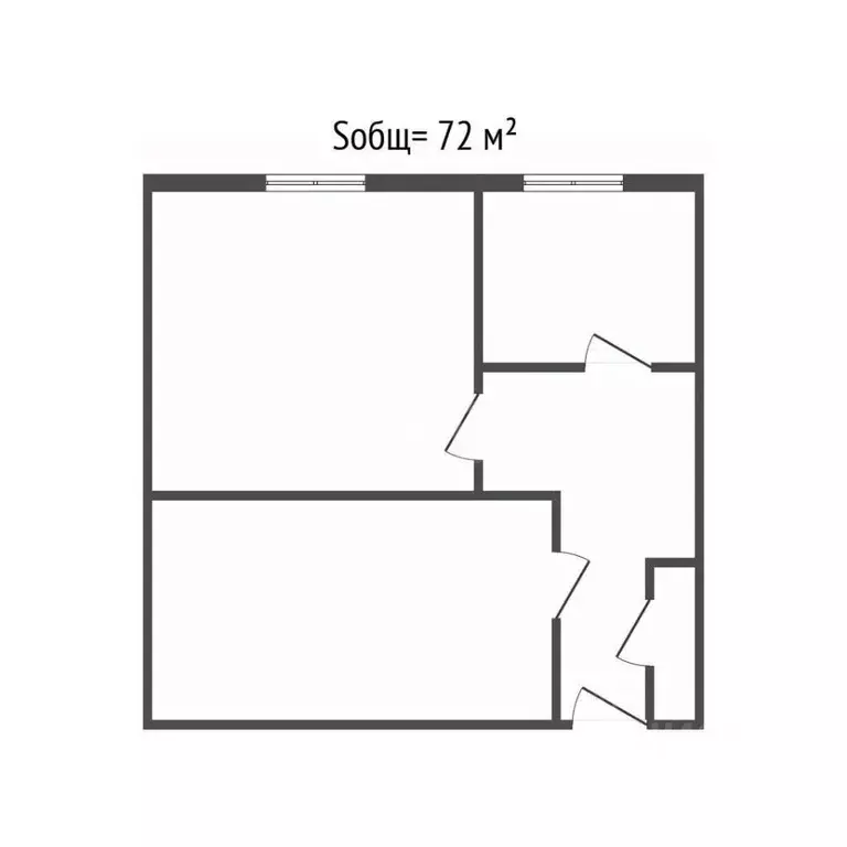 3-к кв. Брянская область, Клинцы ул. Мира, 55 (72.0 м) - Фото 2