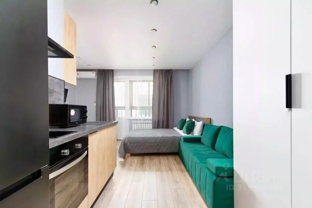 1-к кв. Новосибирская область, Новосибирск ул. Писарева, 125 (30.0 м) - Фото 0