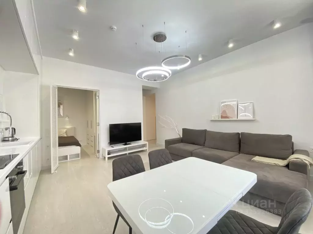 1-к кв. Москва пер. Красина, 16С1 (46.0 м) - Фото 1