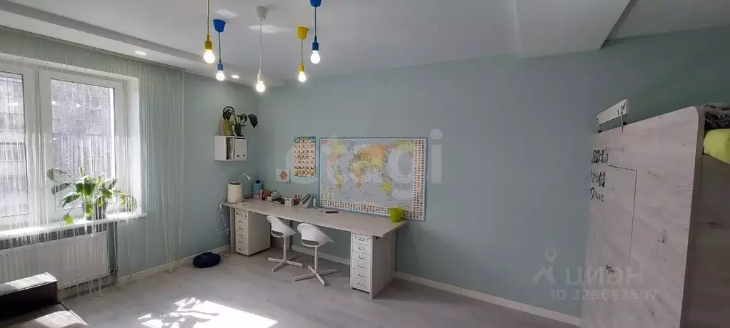 2-к кв. Коми, Сыктывкар ул. Кирова, 29 (74.3 м) - Фото 2