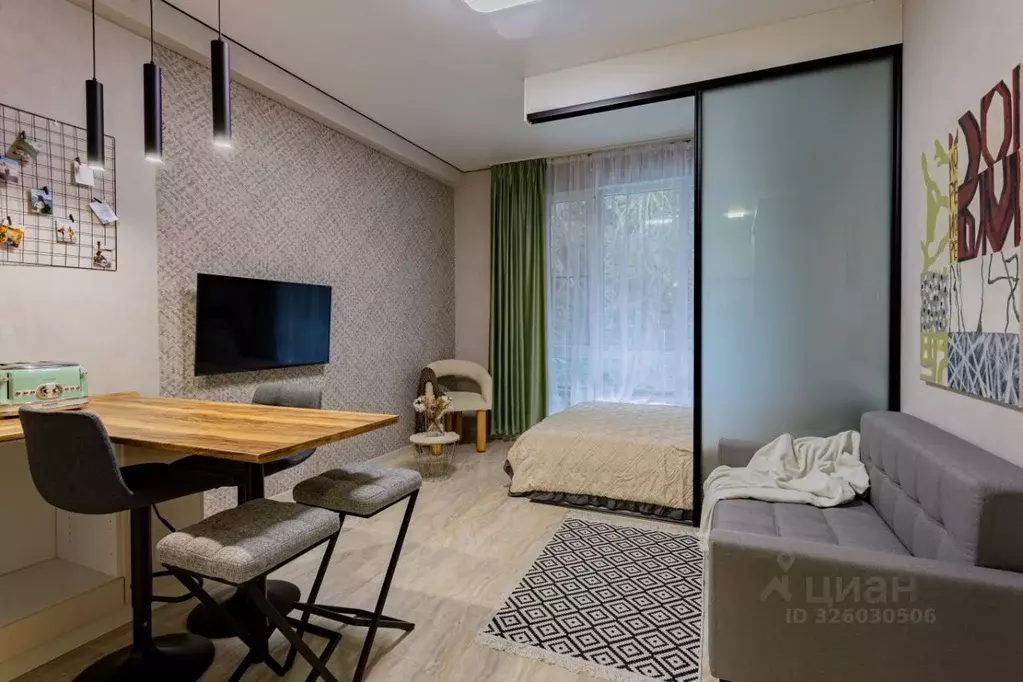 Студия Краснодарский край, Сочи городской округ, с. Высокое ул. ... - Фото 1