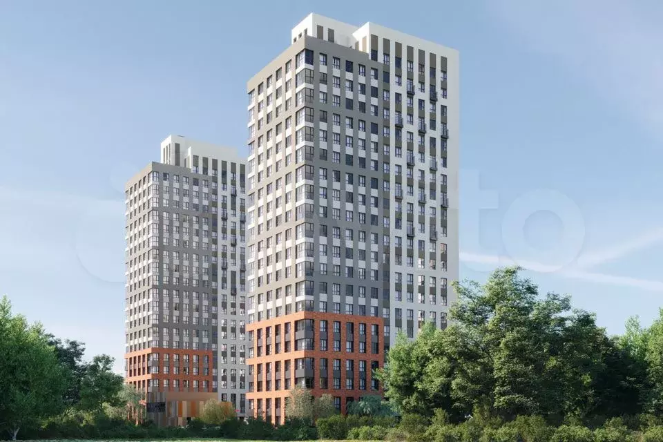 2-к. квартира, 47,9 м, 17/20 эт. - Фото 1