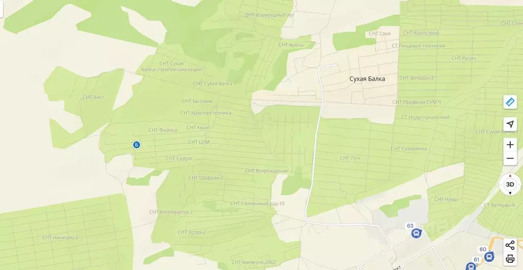 Участок в Красноярский край, Емельяновский муниципальный округ, Сухая ... - Фото 1