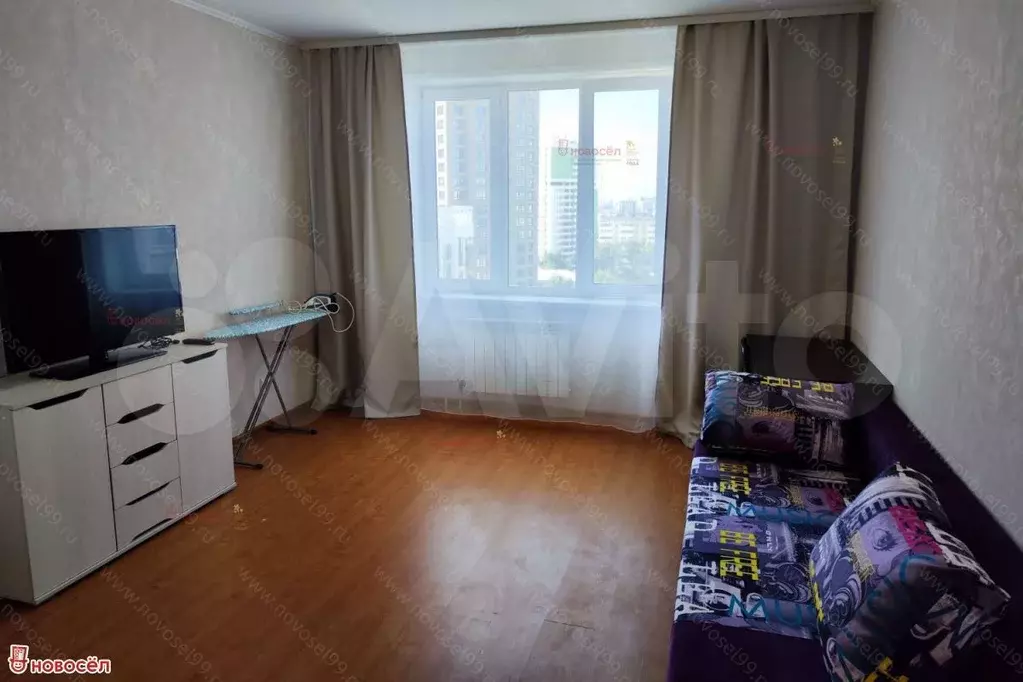 1-к. квартира, 40 м, 14/25 эт. - Фото 1