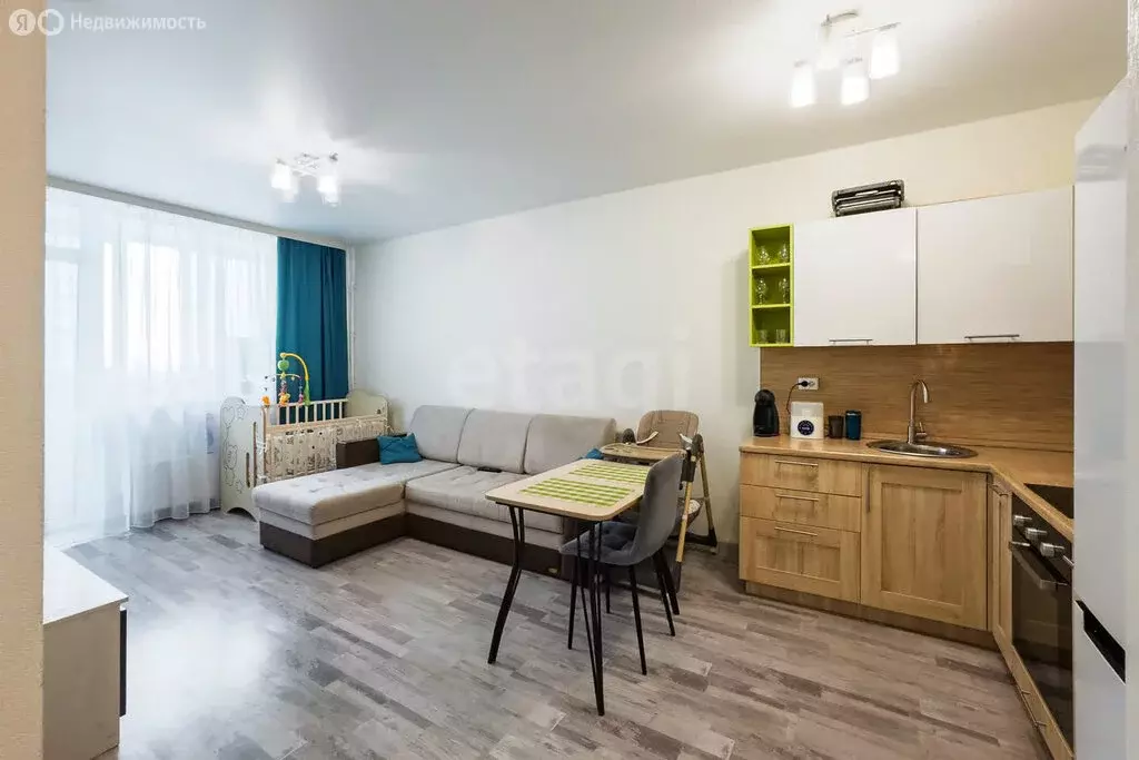 Квартира-студия: Ульяновск, улица Александра Невского, 2Жк1 (27.3 м) - Фото 1