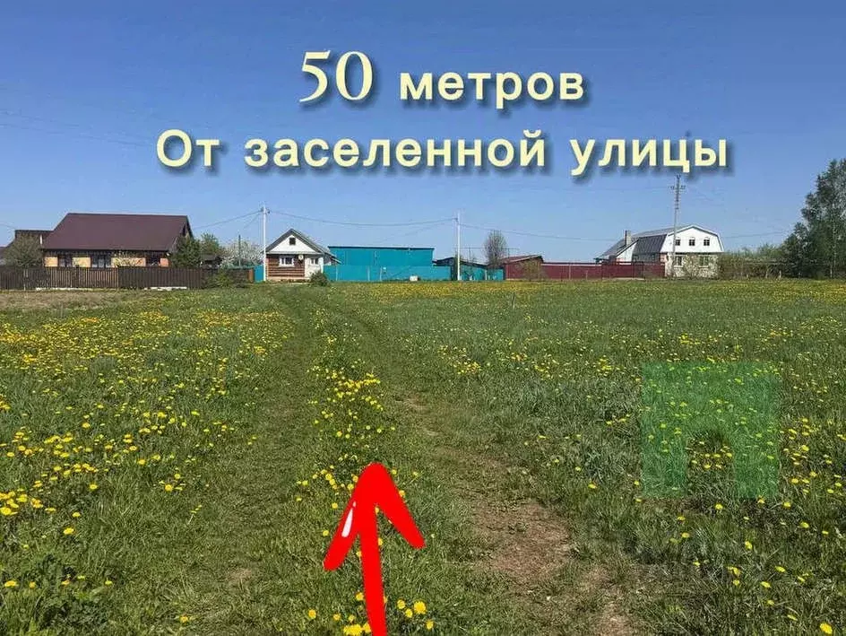 Участок в Марий Эл, Моркинский район, Шалинское с/пос, д. Большие Шали ... - Фото 1
