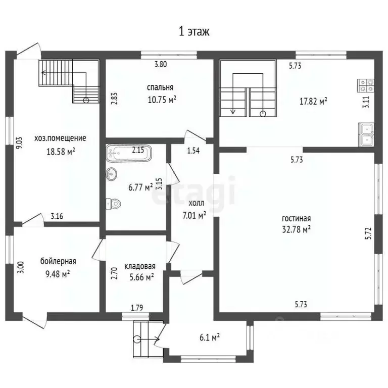 Дом в Москва проезд Чечерский, вл5с380 (240 м) - Фото 2
