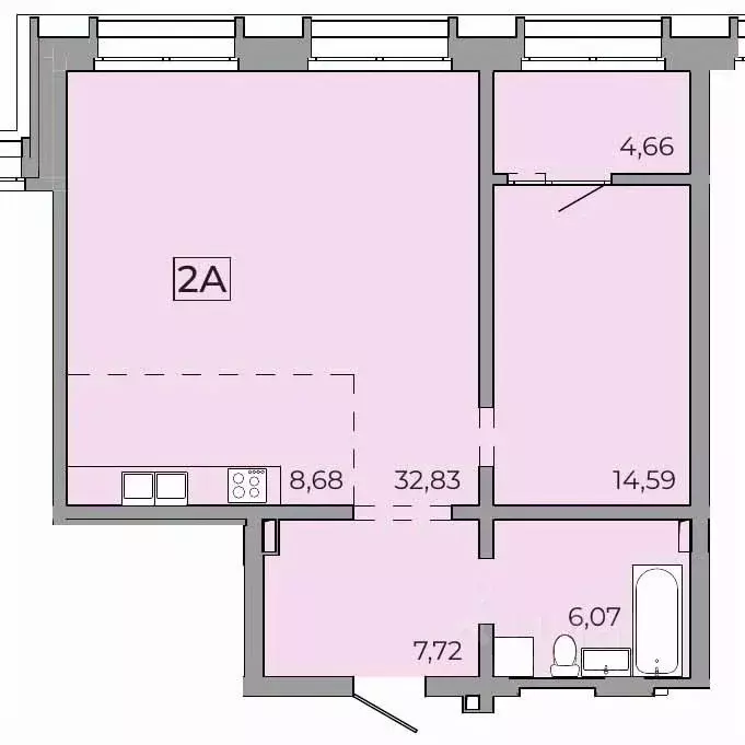3-к кв. Иркутская область, Иркутск Байкальская ул., 89 (75.5 м) - Фото 1