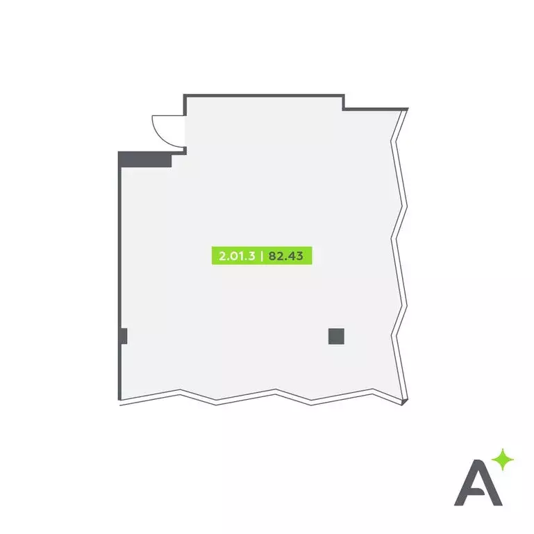 Офис (82.43 м) - Фото 1