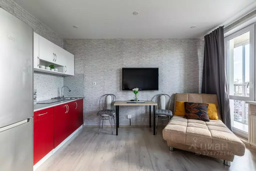 1-к кв. Татарстан, Казань ул. Архитектора Гайнутдинова, 22 (40.0 м) - Фото 2