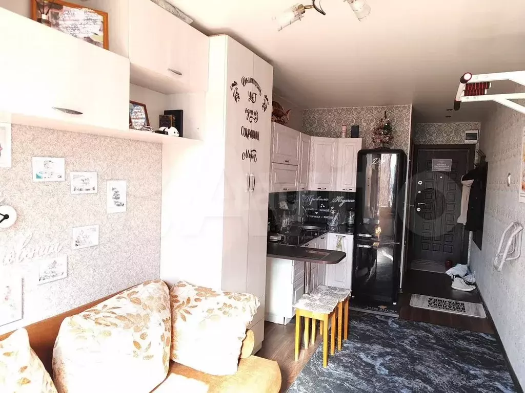 Квартира-студия, 18,2 м, 5/9 эт. - Фото 1