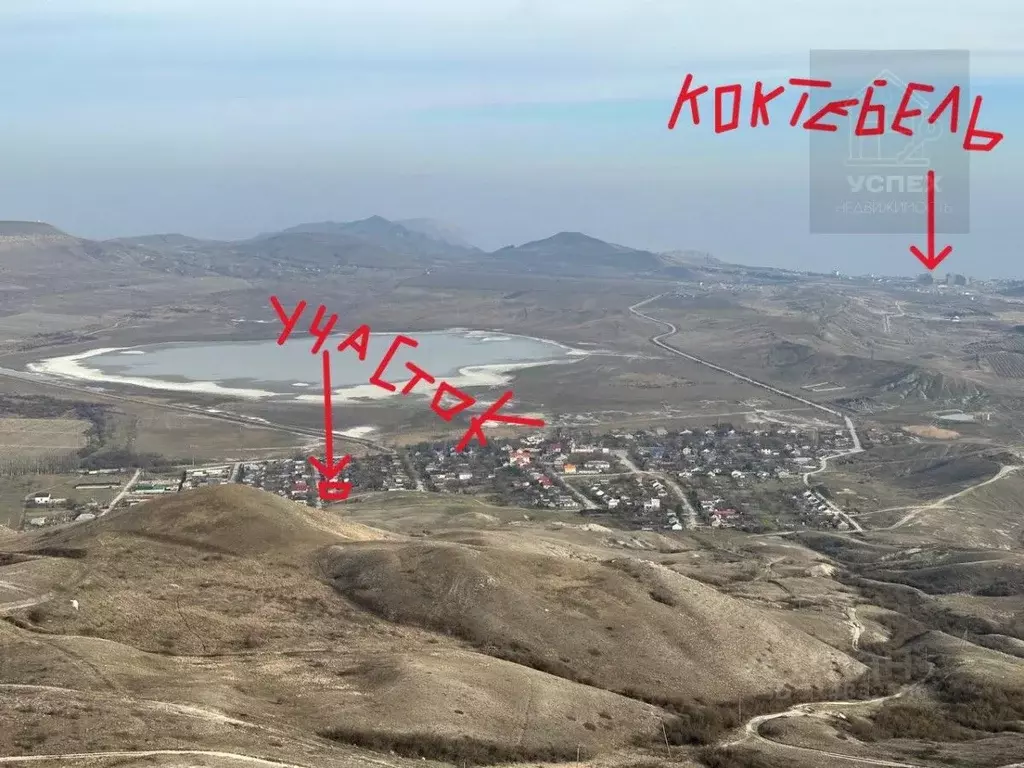 Участок в Крым, Феодосия городской округ, с. Наниково ул. Дружбы, 19 ... - Фото 0