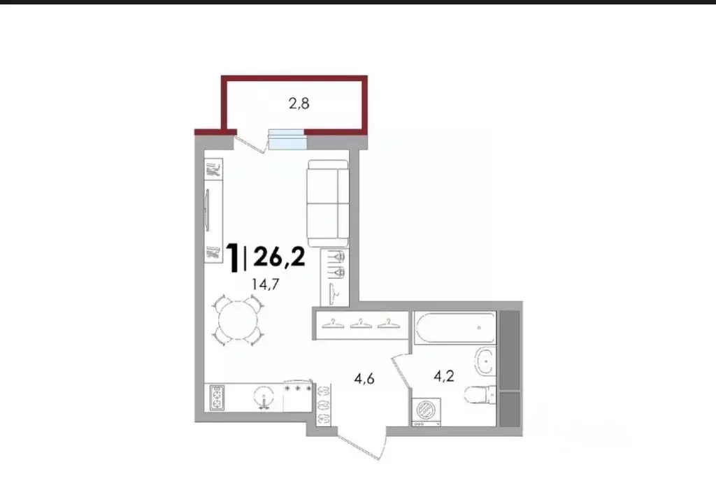 Студия Тверская область, Калининский муниципальный округ, д. Батино ... - Фото 2