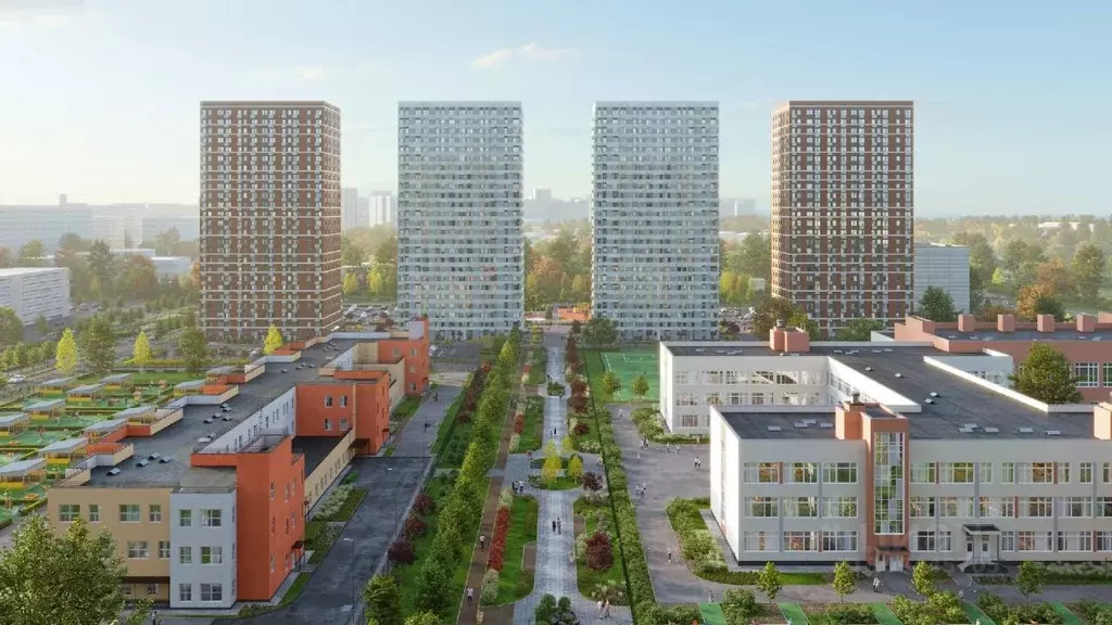 Студия Санкт-Петербург Морская миля жилой комплекс (21.39 м) - Фото 2