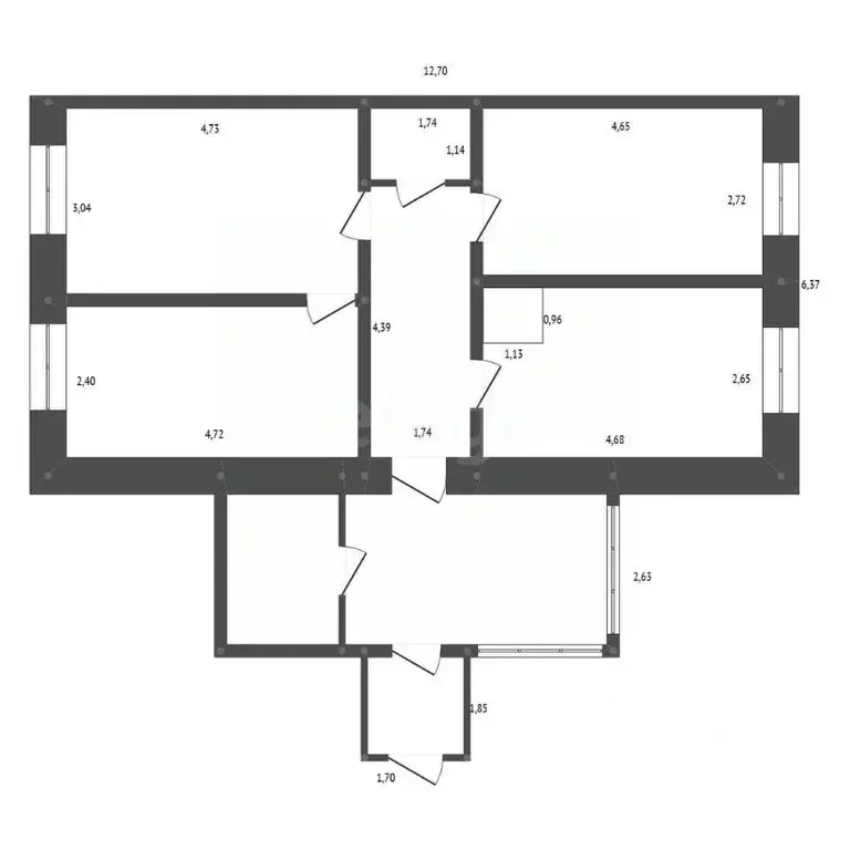 Дом в Амурская область, Серышевский муниципальный округ, с. Украинка ... - Фото 2