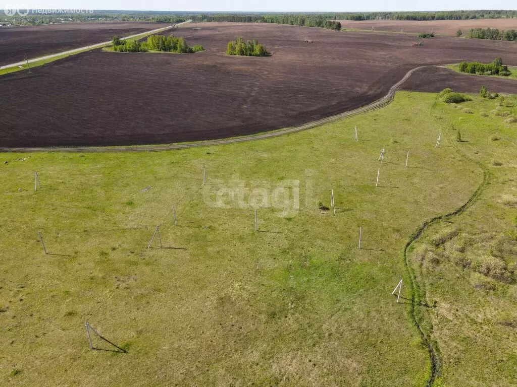 Участок в село Червишево, Придорожная улица (10 м) - Фото 1