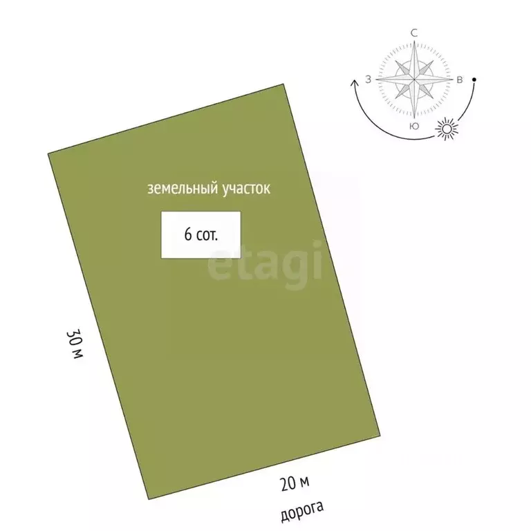 Участок в Крым, Симферополь ул. Чесменская, 26 (6.0 сот.) - Фото 2