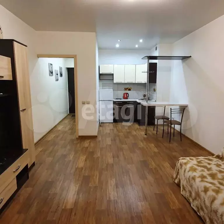 Квартира-студия, 34,5 м, 11/18 эт. - Фото 1