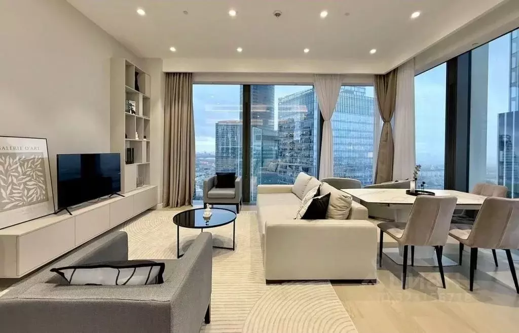 1-к кв. Москва 1-й Красногвардейский проезд, 22с2 (90.0 м) - Фото 2