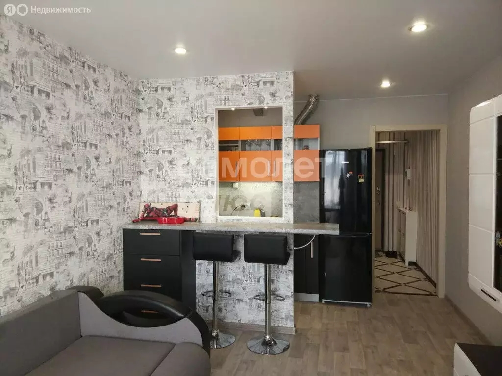 Квартира-студия: Домодедово, микрорайон Востряково, Донская улица, 5 ... - Фото 1