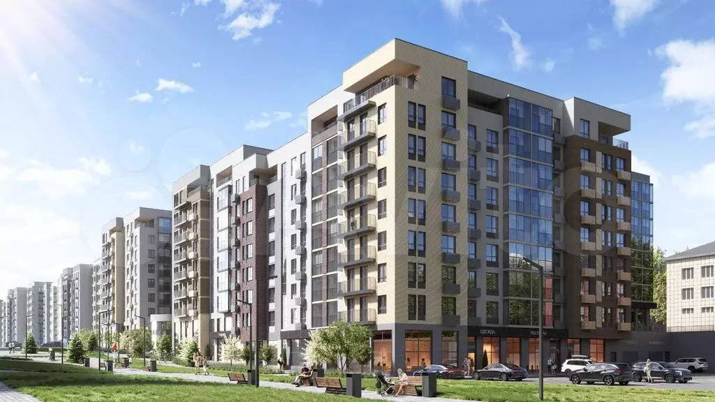 3-к. квартира, 94 м, 5/8 эт. - Фото 1