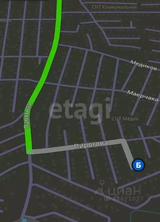 Участок в Сахалинская область, Южно-Сахалинск Медик СНТ, ул. Пирогова, ... - Фото 2