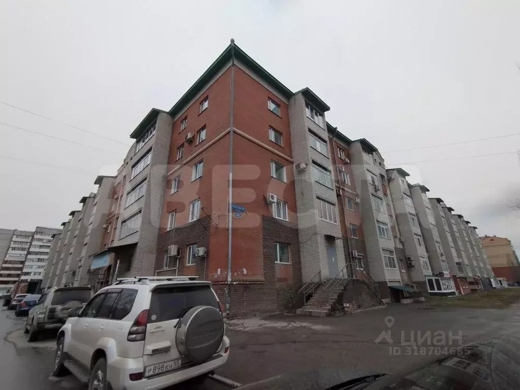 2-к кв. Омская область, Омск ул. Перелета, 18 (55.3 м) - Фото 0