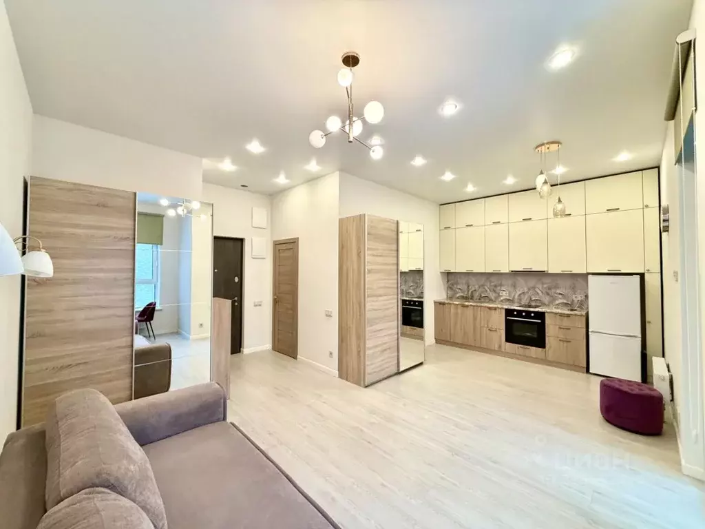 Студия Москва Мантулинская ул., 9к4 (34.0 м) - Фото 1