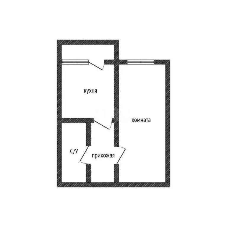 1-комнатная квартира: аул Новая Адыгея, Бжегокайская улица, 10 (25.1 ... - Фото 0