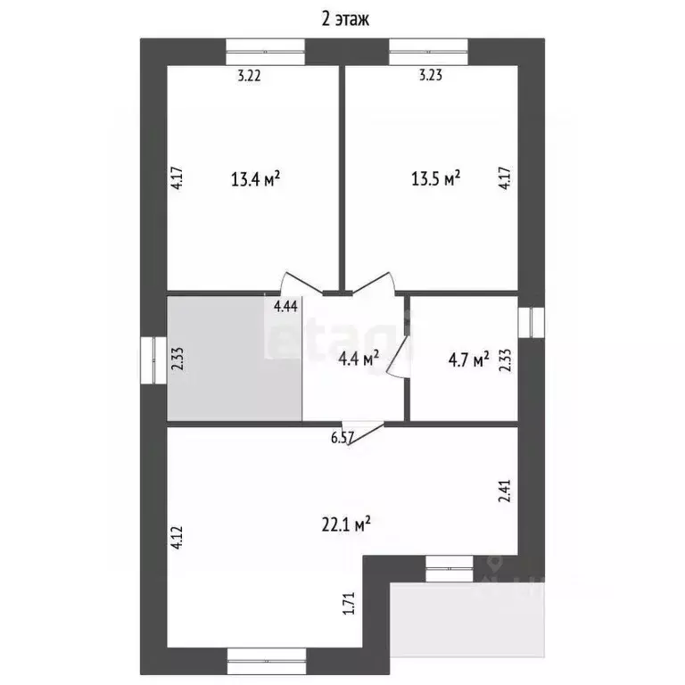Дом в Ростовская область, Ростов-на-Дону Белорусская ул. (122 м) - Фото 2