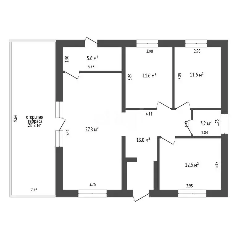 Дом в Миасс, СНТ Строитель-2 (118.4 м) - Фото 1
